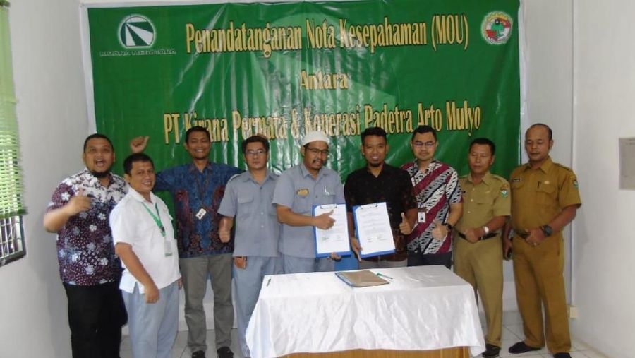 Koperasi Binaan PT Perusahaan Gas Negara Tbk (PGN) melakukan kerja sama dengan PT Kirana Megatara Tbk