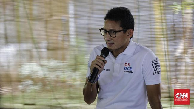 Erick Thohir Tutup Peluang Sandiaga Uno Jadi Bos BUMN ...