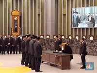 Agung Firman Resmi Menjabat Sebagai Ketua BPK 2019-2024
