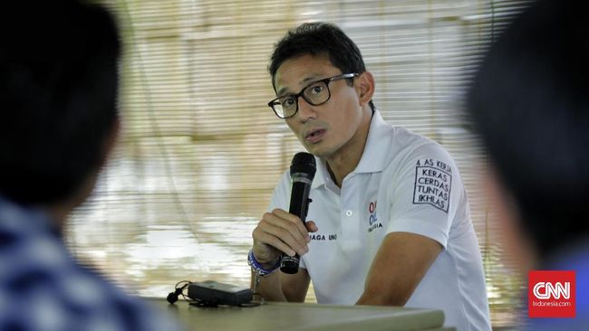 Sandiaga Uno Kenang Ciputra Sebagai Pengusaha Hebat - CNN Indonesia