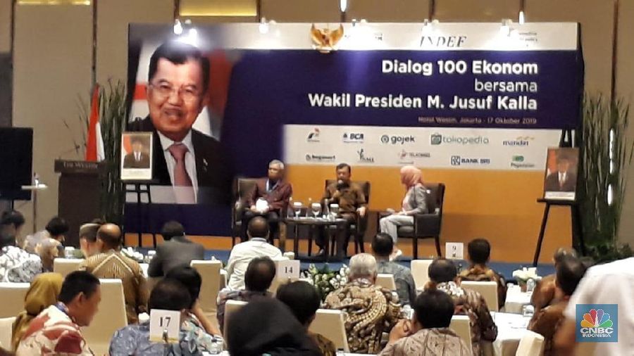 JK menjawab soal kenapa Vietnam bisa unggul dalam daya saing dengan Indonesia.