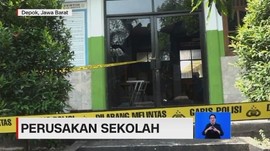 VIDEO: Sekolah di Depok Dirusak Orang Tak Dikenal