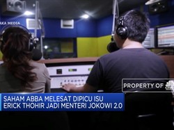 Jokowi "Effect", Saham Milik Erick Thohir ini Melesat 12%