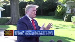 Trump Belum Mau Teken Kesepakatan Dagang dengan China
