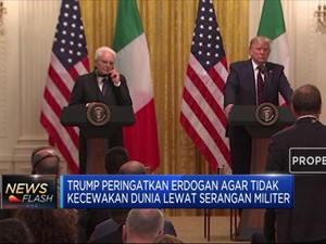 Trump Kirim Surat Peringatan untuk Erdogan