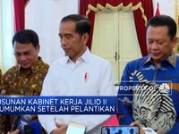 Akhirnya Susunan Kabinet Jilid II Rampung