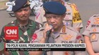 VIDEO: TNI-Polri Kawal Pengamanan Pelantikan Presiden-Wapres