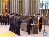 Kembali Dilantik Jadi Anggota BPK, Ini Janji Achsanul Qosasi