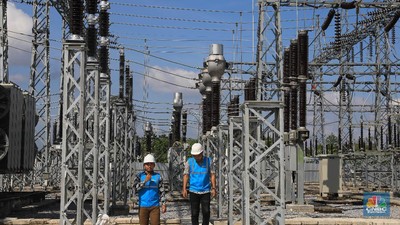 Melihat Gardu Induk 150kV Kendari. CNBC Indonesia/Muhammad Sabki