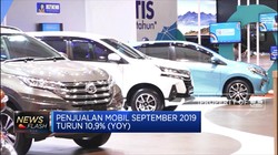 Penjualan Mobil September 2019  Anjlok 10,9%