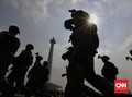 Ratusan Aparat TNI-Polri Mulai Disebar Bersiaga di Monas