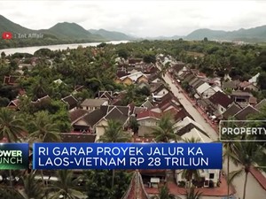 Hebat, RI Garap Proyek Jalur KA Laos-Vietnam!