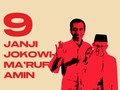 INFOGRAFIS: 9 Janji Jokowi-Ma'ruf Amin