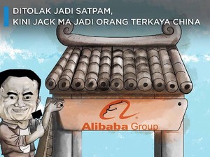 Pernah Ditolak Jadi Satpam, Jack Ma Jadi Orang Terkaya China