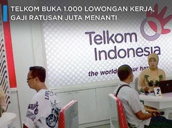 Telkom Buka 1.000 Lowongan Kerja, Gaji Ratusan Juta Menanti