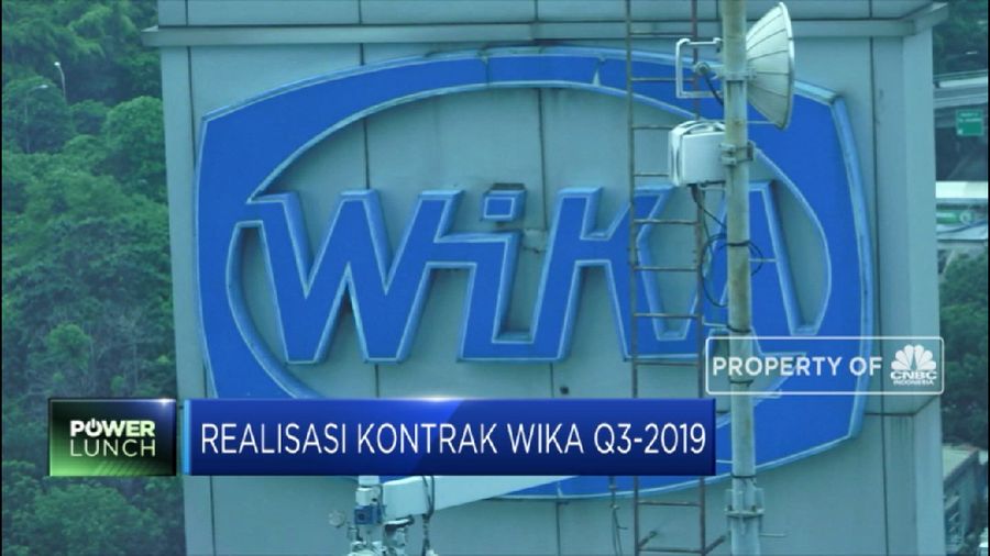 Realisasi Kontrak Wika Baru 41,69% dari Target Tahun ini (CNBC Indonesia TV)