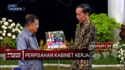 Begini Suasana Perpisahan Kabinet Jokowi - JK