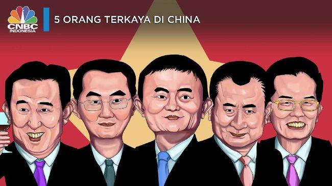 Ini 5 Orang  Terkaya  China  Dengan Kekayaan Fantastis