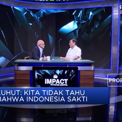 Luhut: Kita Tidak Tahu Bahwa Kita Ini Sakti
