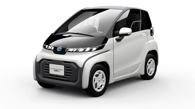  Mobil  Listrik Toyota  Lebih Mungil dari  Micro Car  Smart