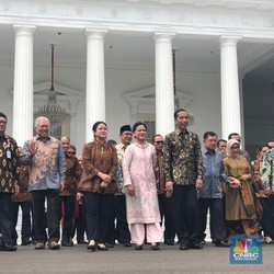 Simak! Respons Jokowi Soal Gerindra-Demokrat Gabung Kabinet