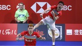 Kevin/Marcus akan menghadapi duel All Indonesian Final lawan Mohammad Ahsan/Hendra Setiawan di babak final. (dok. PBSI).