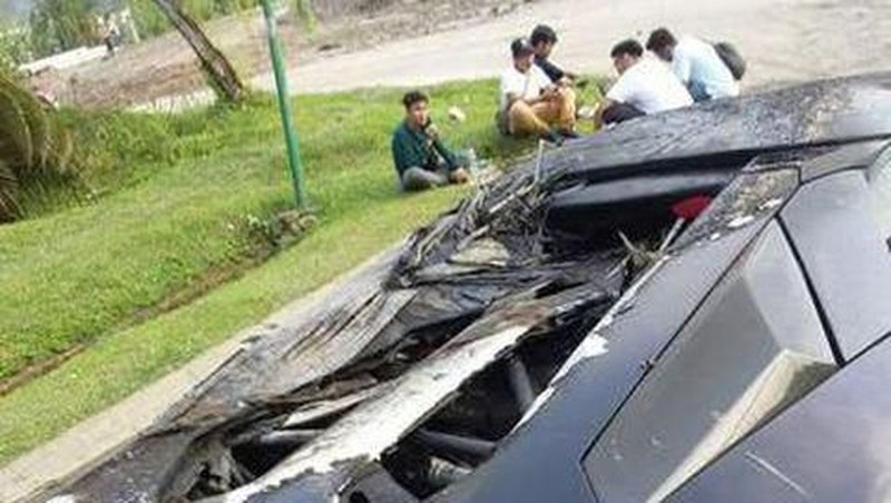 Mobil tersebut baru saja dipacu di Sirkuit Sentul bersama dengan pembalap Formula 2 Sean Gelael yang menggunakan muscle car.