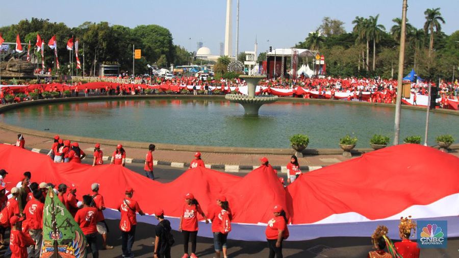 Pesta rakyat untuk merayakan pelantikan presiden dan wakil presiden terpilih.