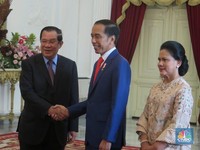 Jelang Pelantikan, Jokowi Ditemui Raja Afrika hingga PM Lee