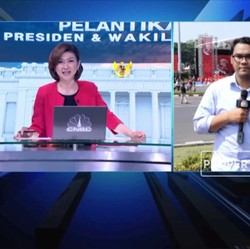Jokowi Dilantik, Relawan Berpesta
