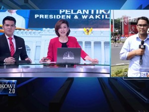 Jokowi Dilantik, Relawan Berpesta