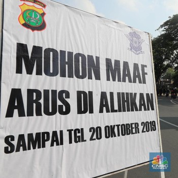 Jelang Pelantikan Jokowi-Amin, Ini Suasana Jakarta Terkini