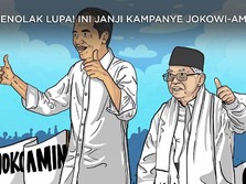 Menolak Lupa! Ini Janji Kampanye Jokowi-Ma'ruf