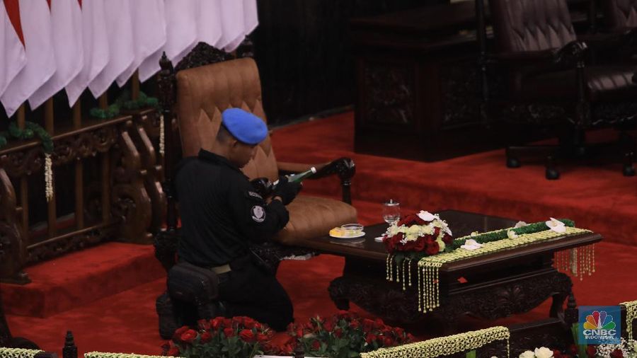Jokowi dan Ma'ruf Amin resmi ditetapkan KPU menjadi pemenang Pilpres 2019.