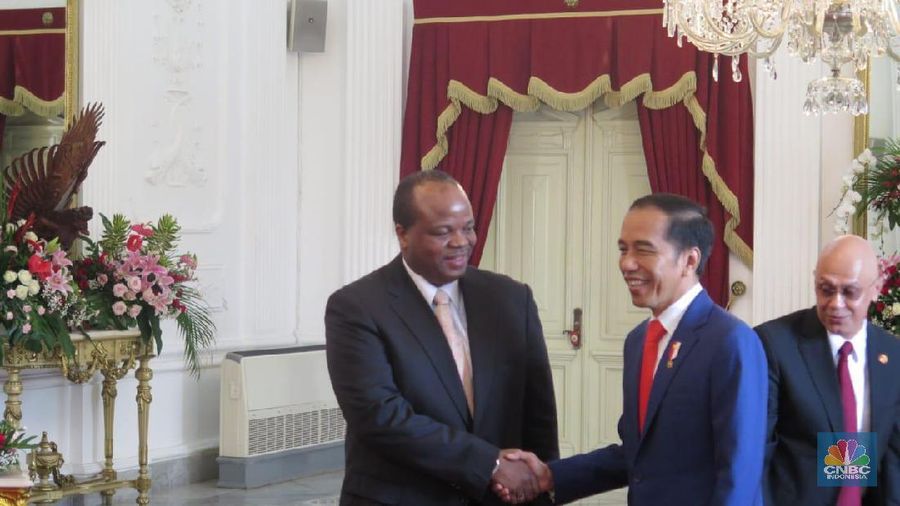 Sejumlah pemimpin negara datang bertemu Presiden Jokowi pagi ini jelang pelantikan Presiden dan Wakil Presiden terpilih periode 2019-2024.