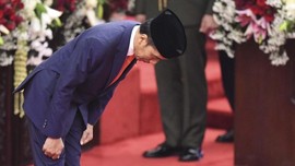 FOTO : Pelantikan Jokowi-Ma'ruf Amin di MPR