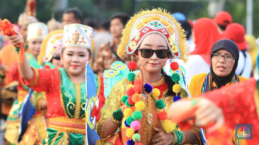 Pesta rakyat untuk merayakan pelantikan presiden dan wakil presiden terpilih.