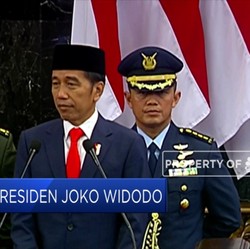 Ini Pidato Lengkap Jokowi Usai Pelantikan