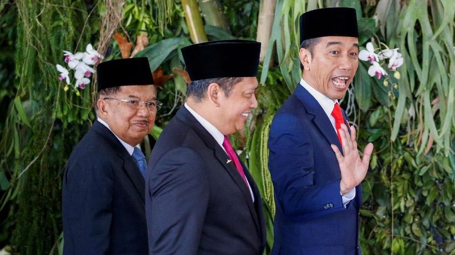 Joko Widodo (Jokowi) dan Ma'ruf Amin resmi menjabat sebagai Presiden dan Wakil Presiden Indonesia.