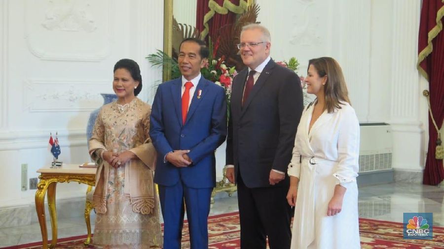 Sejumlah pemimpin negara datang bertemu Presiden Jokowi pagi ini jelang pelantikan Presiden dan Wakil Presiden terpilih periode 2019-2024.