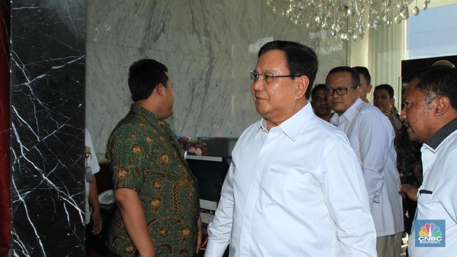 Prabowo tidak sendirian menemui Jokowi, melainkan bersama Edhy Prabowo.