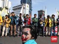 Massa BEM SI di Patung Kuda Membubarkan Diri