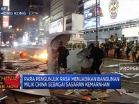Aksi Unjuk Rasa di Hong Kong Berlanjut