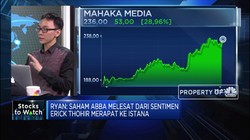 Erick Thohir Dipanggil Istana, Saham ABBA Meroket Naik