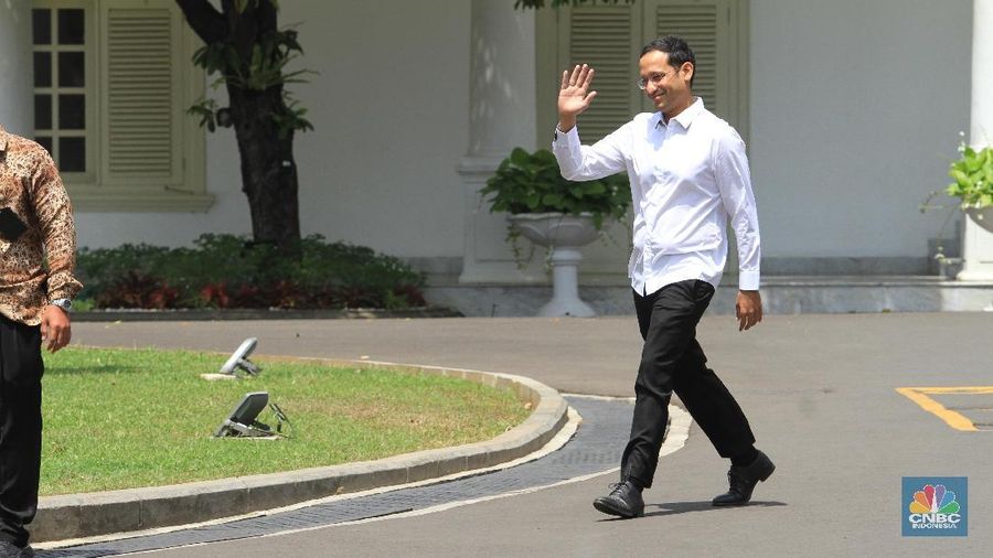 Nadiem Makarim (CNBC Indonesia/Tri Susilo).