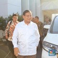 Berkemeja Putih, Prabowo dan Edhy Sambangi Istana Negara