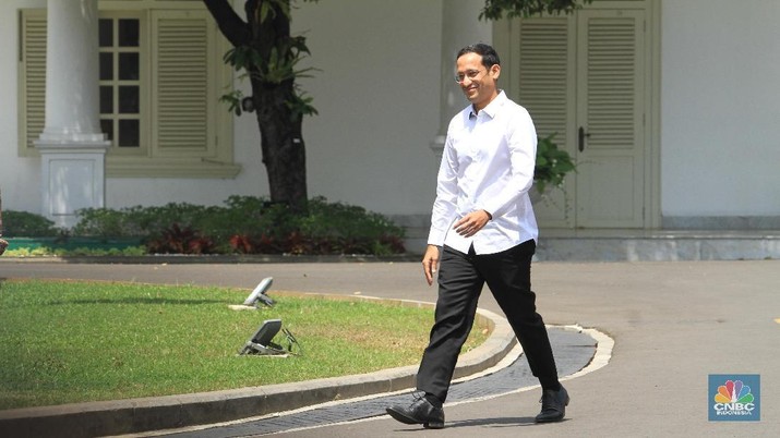 Nadiem Makarim (CNBC Indonesia/Tri Susilo). Nadiem Makarim (CNBC Indonesia/Tri Susilo).