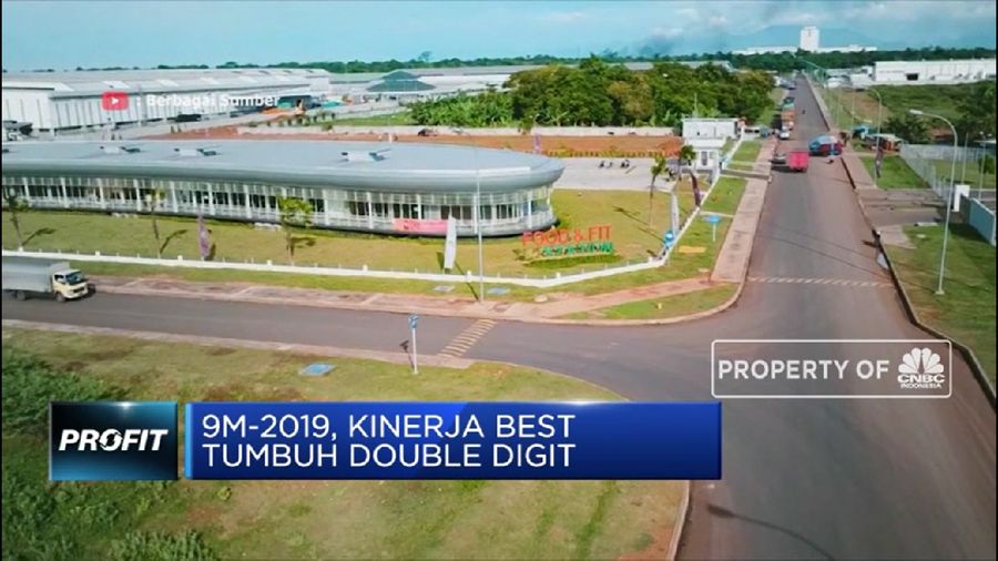 Kinerja Bekasi Fajar Industrial Tumbuh Double Digit (CNBC Indonesia TV)