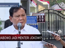 Prabowo Hadir di Istana, Jadi Menteri Pertahanan ?