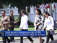 Eks Bupati Minahasa Selatan Christiany Eugenia Tiba di Istana